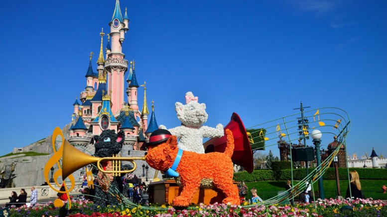 Im Disneyland Paris wird der Frühlingsanfang gefeiert